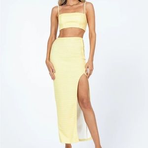 LAST CHANCE Princess Polly Ellyana Skirt Set NEW WITH TAGS